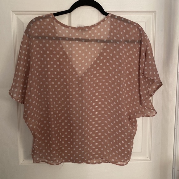 FREEBIRD Polk a dot top - Picture 3 of 3